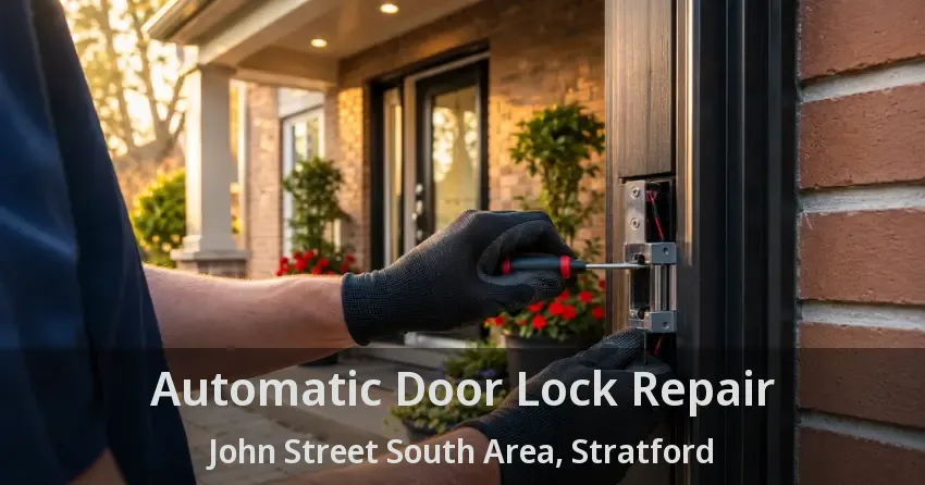 Automatic Door Lock Repair John Street South Area, Stratford - ON