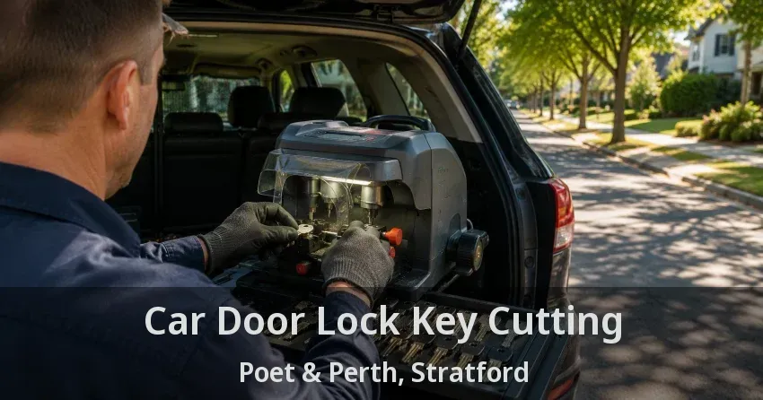 Car Door Lock Key Cutting Poet & Perth, Stratford - ON