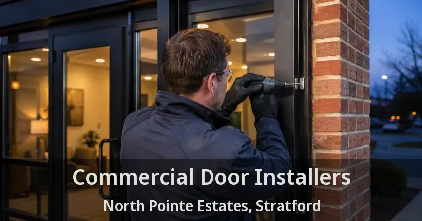 Commercial Door Installers North Pointe Estates, Stratford - ON