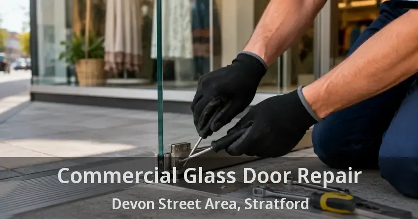 Commercial Glass Door Repair Devon Street Area, Stratford - ON