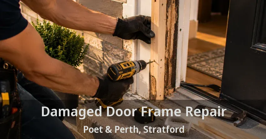 Damaged Door Frame Repair Poet & Perth, Stratford - ON