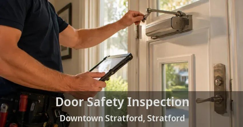 Door Safety Inspection Downtown Stratford, Stratford - ON