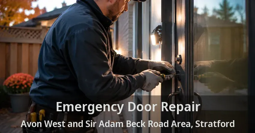 Emergency Door Repair Avon West and Sir Adam Beck Road Area, Stratford - ON