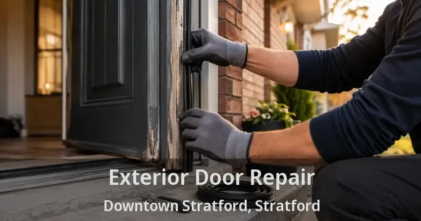 Exterior Door Repair Downtown Stratford, Stratford - ON