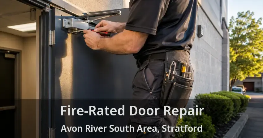 Fire-Rated Door Repair Avon River South Area, Stratford - ON