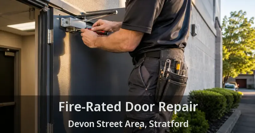 Fire-Rated Door Repair Devon Street Area, Stratford - ON