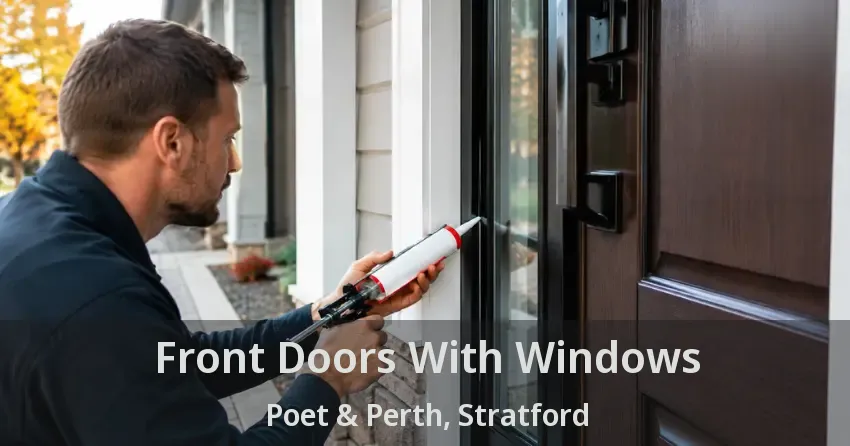 Front Doors With Windows Poet & Perth, Stratford - ON