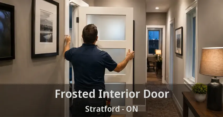 Frosted Interior Door Stratford - ON