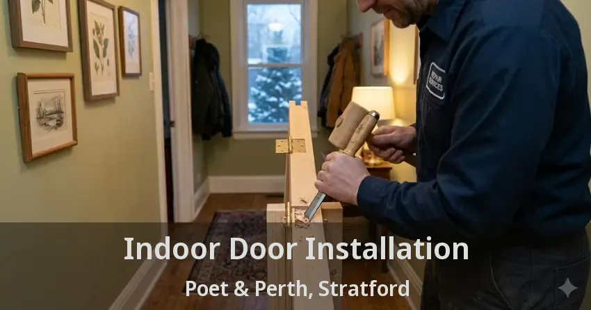 Indoor Door Installation Poet & Perth, Stratford - ON
