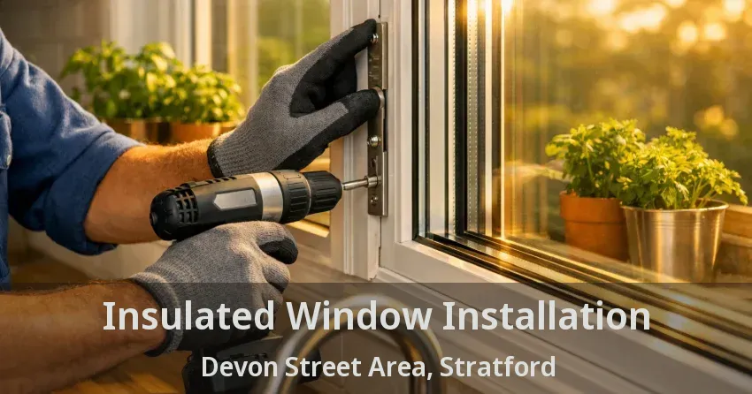 Insulated Window Installation Devon Street Area, Stratford - ON