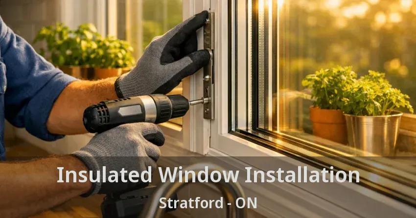 Insulated Window Installation Stratford - ON