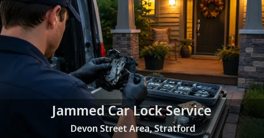 Jammed Car Lock Service Devon Street Area, Stratford - ON