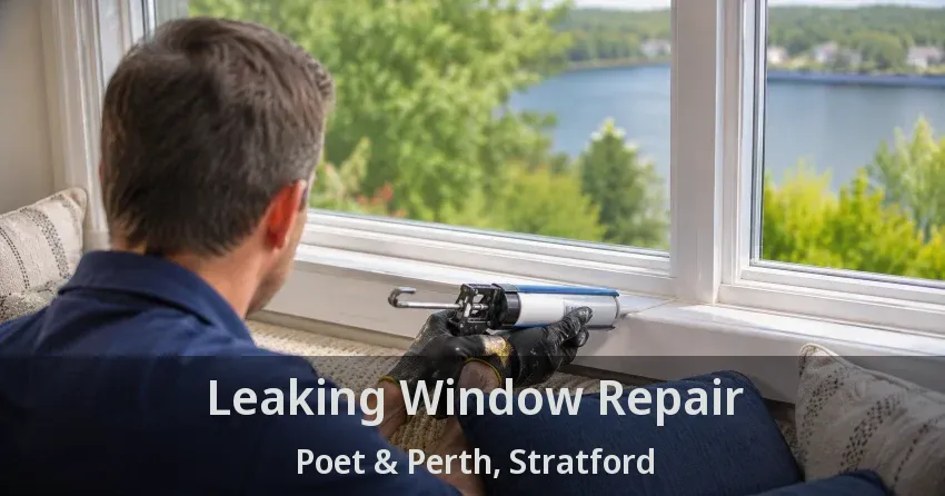Leaking Window Repair Poet & Perth, Stratford - ON