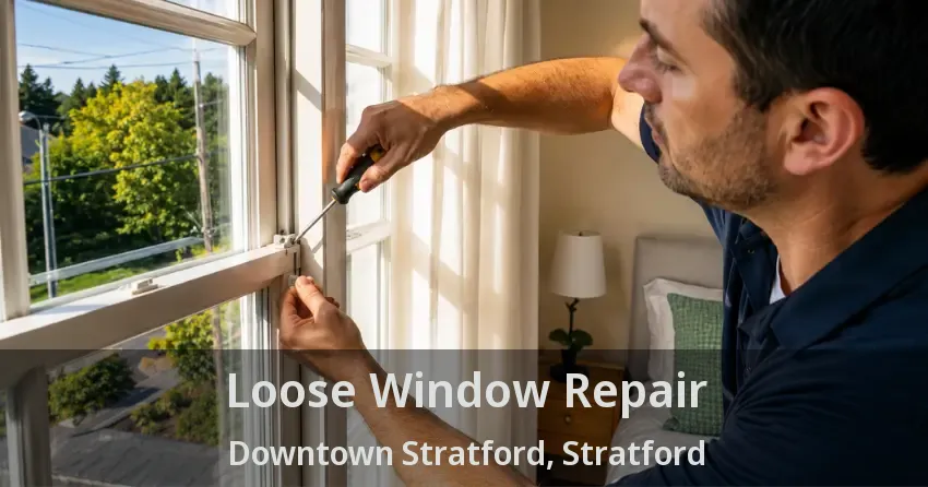 Loose Window Repair Downtown Stratford, Stratford - ON