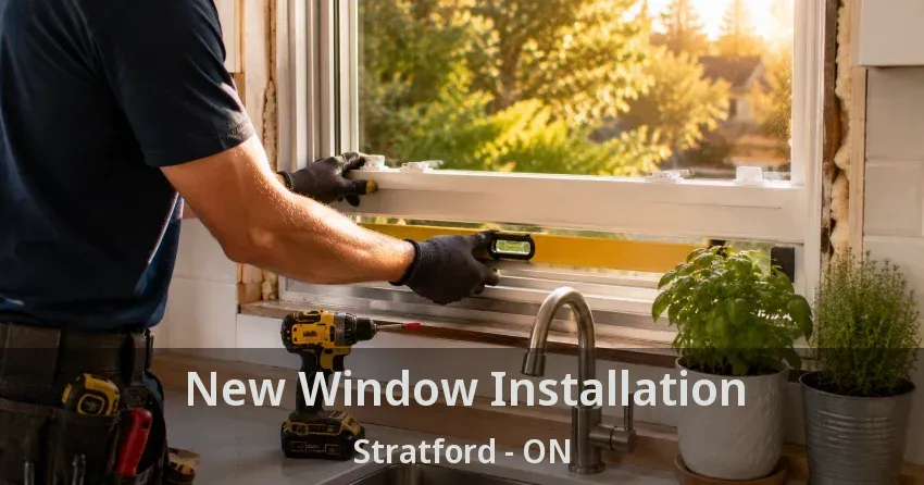 New Window Installation Stratford - ON