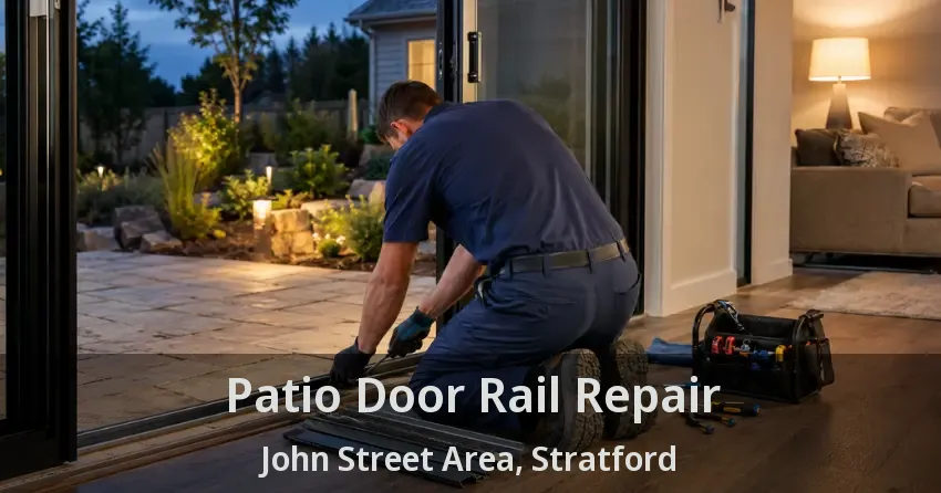 Patio Door Rail Repair John Street Area, Stratford - ON