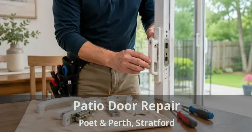 Patio Door Repair Poet & Perth, Stratford - ON