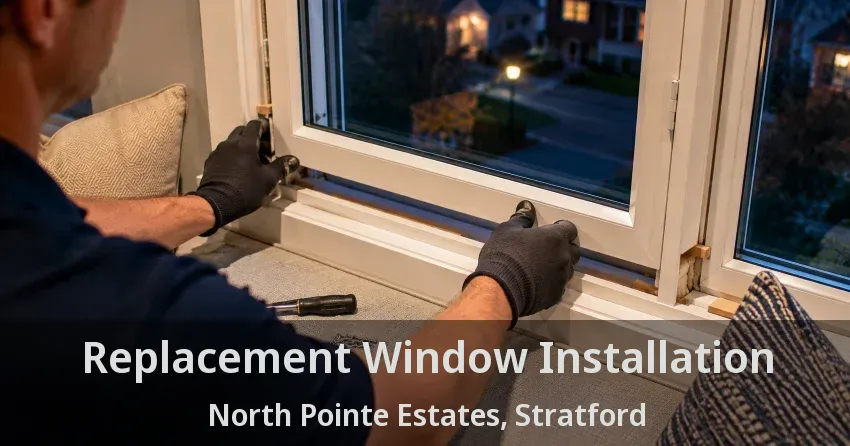 Replacement Window Installation North Pointe Estates, Stratford - ON