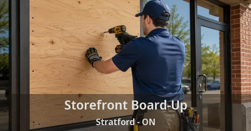 Storefront Board-Up Stratford - ON