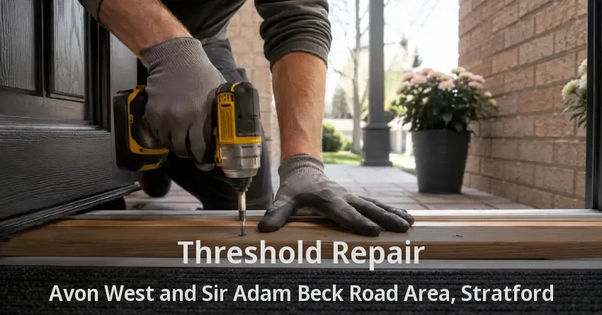 Threshold Repair Avon West and Sir Adam Beck Road Area, Stratford - ON