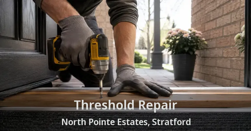 Threshold Repair North Pointe Estates, Stratford - ON