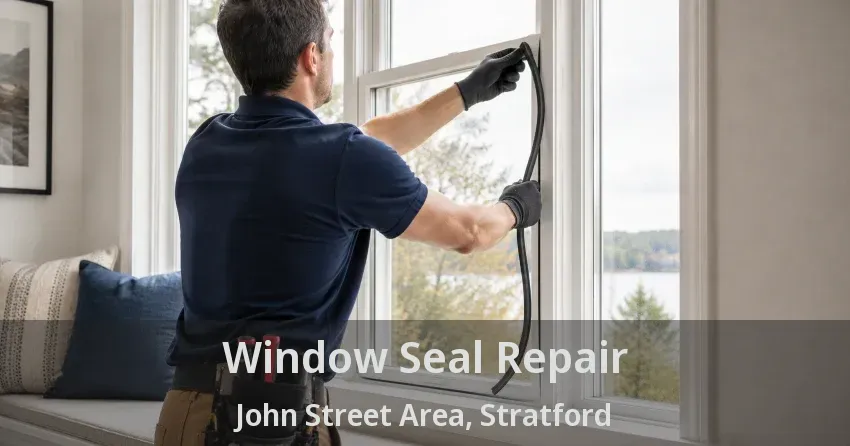 Window Seal Repair John Street Area, Stratford - ON