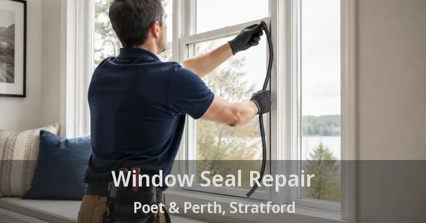 Window Seal Repair Poet & Perth, Stratford - ON