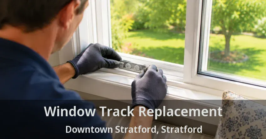 Window Track Replacement Downtown Stratford, Stratford - ON