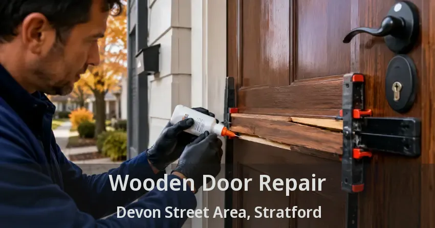 Wooden Door Repair Devon Street Area, Stratford - ON