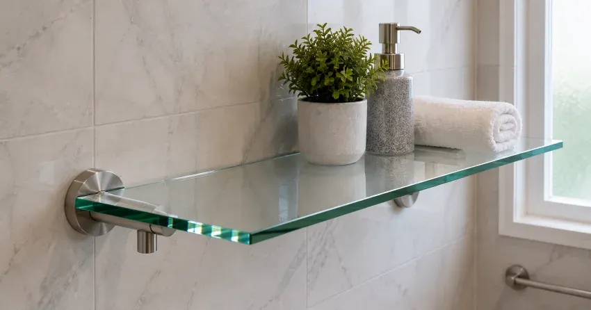 custom cut glass tabletop measured for exact fit Stratford