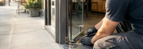 Commercial Glass Door Repair Devon Street Area, Stratford