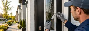 Door Glass Repair Downtown Stratford, Stratford