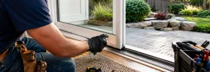Sliding Door Fix Devon Street Area, Stratford