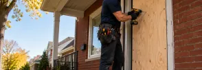 Temporary Door Securing Stratford